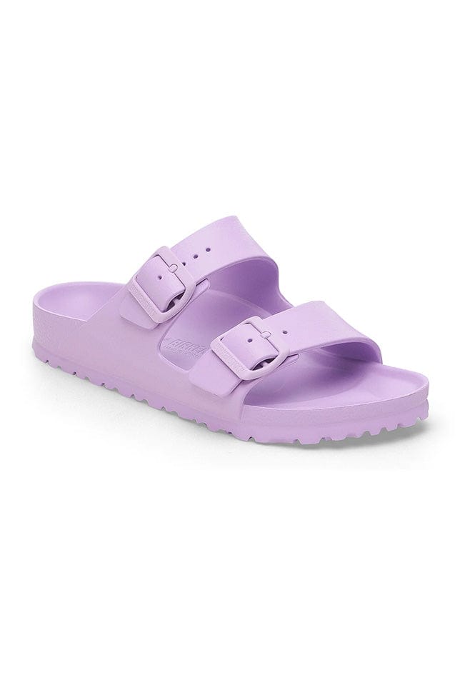 womens lavender slip on sandals