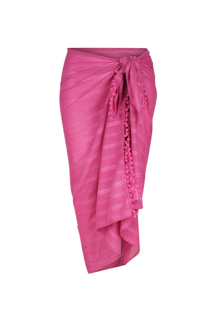 ghost mannequin pink sarong