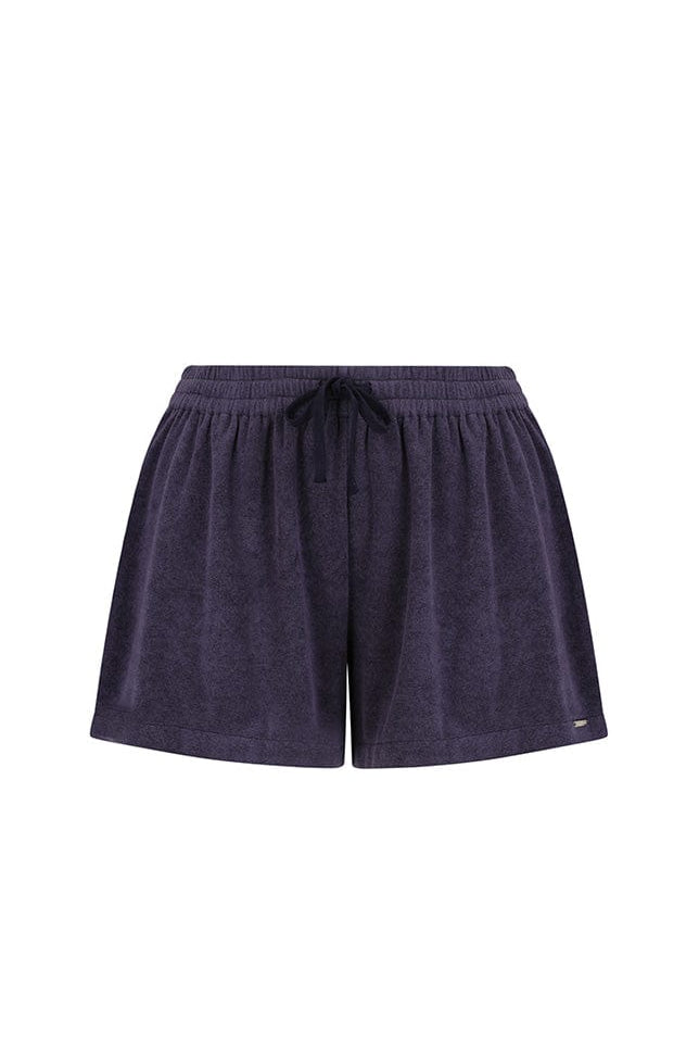 Ghost mannequin navy shorts