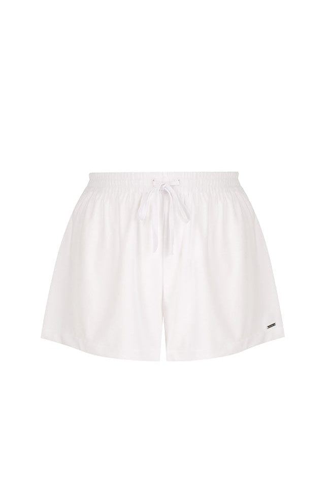 Ghost mannequin white shorts