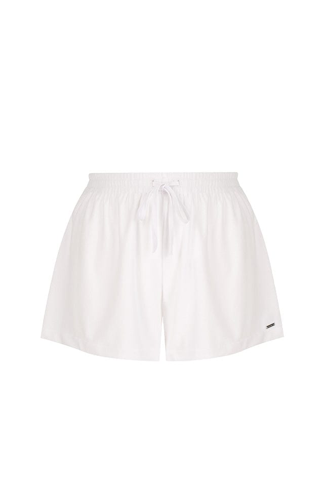 Ghost mannequin white shorts