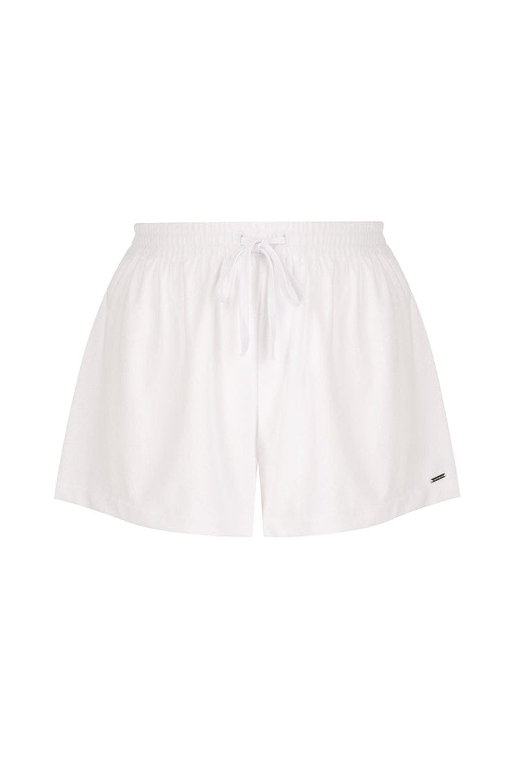 Ghost mannequin white shorts