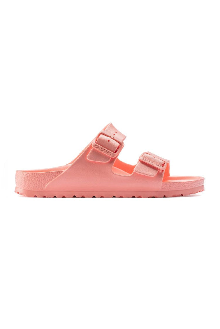 coral slip on sandal