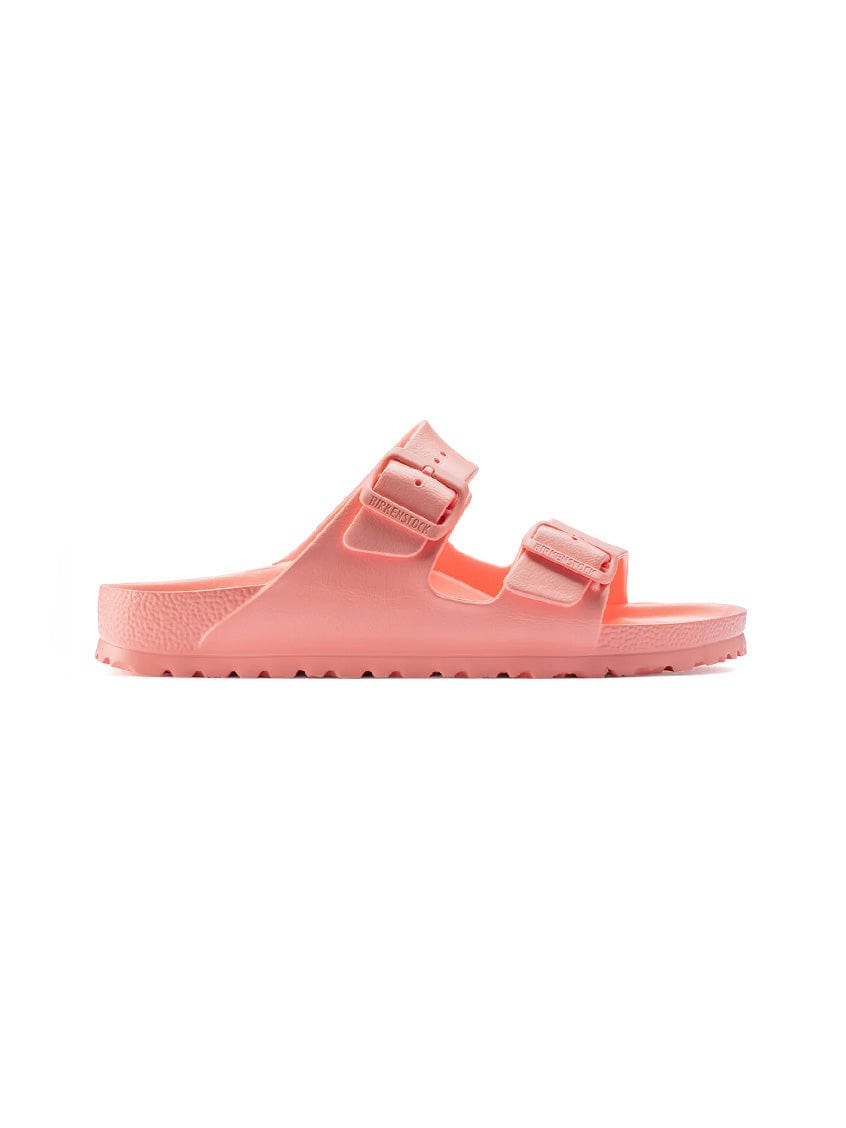 coral slip on sandal