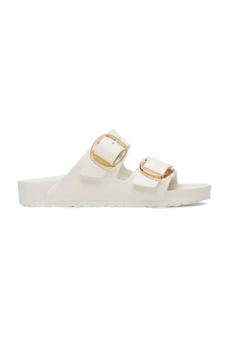 women's white slip on sandal