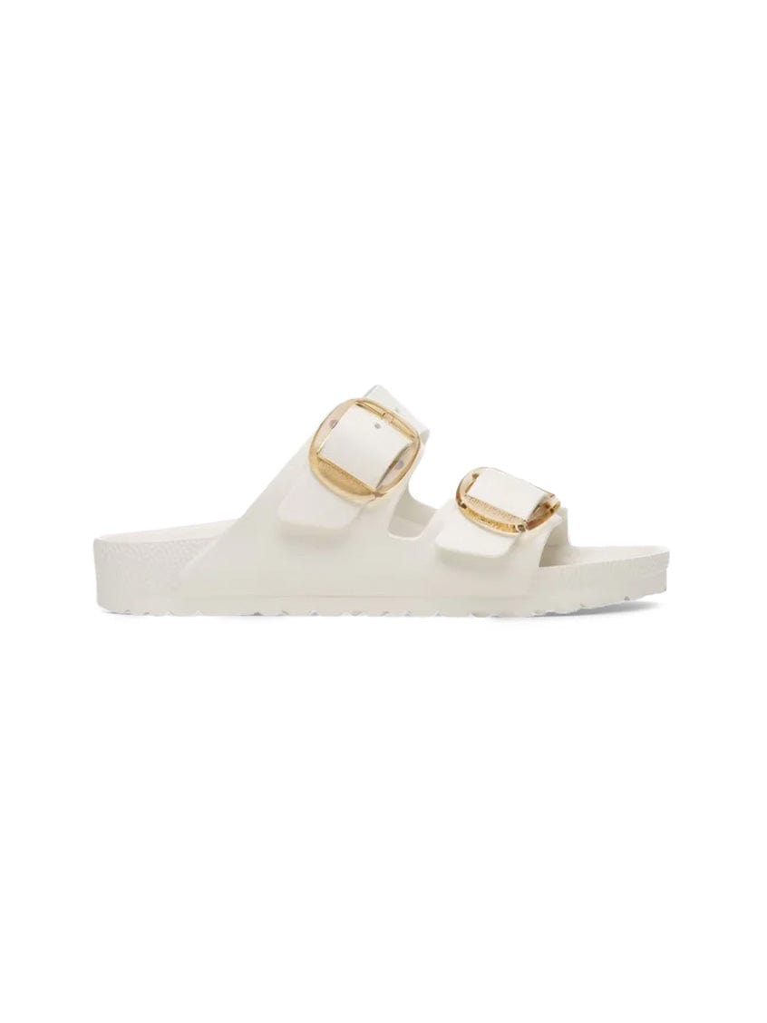 women's white slip on sandal
