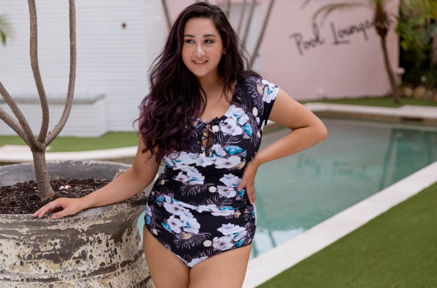 Island Nights Tie Front Cap Sleeve One Piece