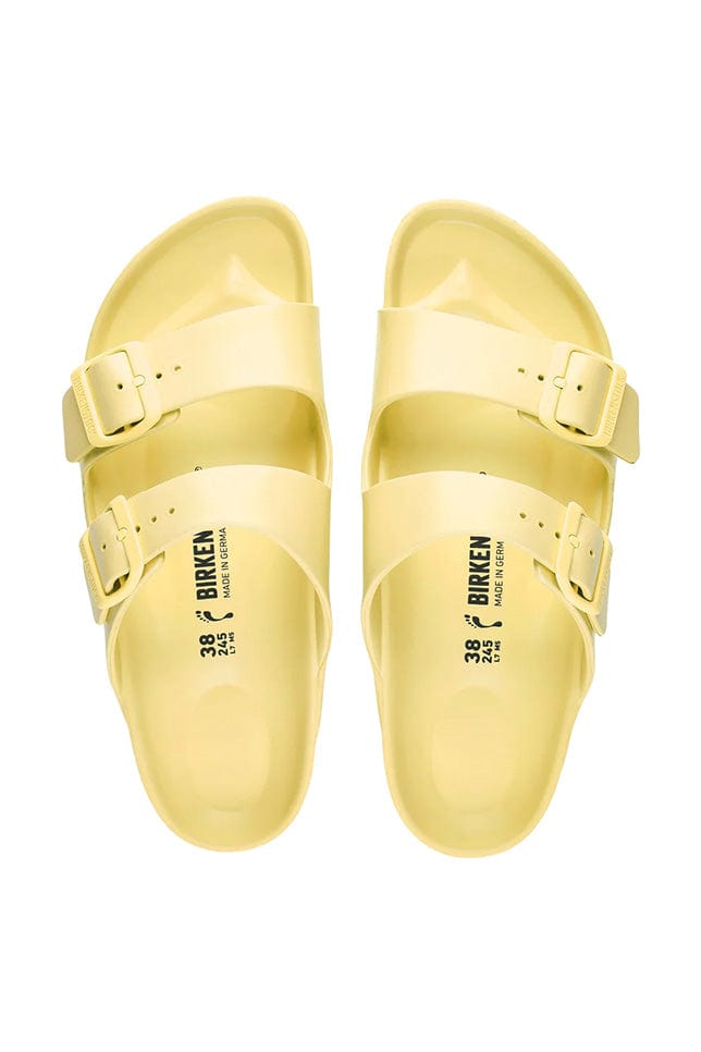 Womens pastel yellow sandal