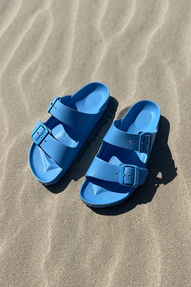 Women's birkenstock eva sandals in sky blue