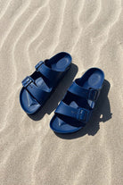 navy blue eva birkenstocks