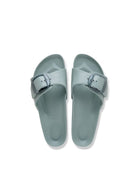 Ghost mannequin of sage birkenstock sandal