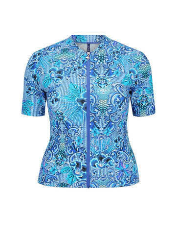 Mermaid Short Sleeve Rash Vest