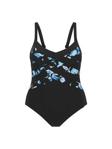 Corsica Turquoise Chlorine Resistant Criss Cross One Piece
