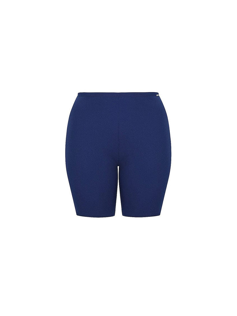 Ghost mannequin navy bike swim shorts