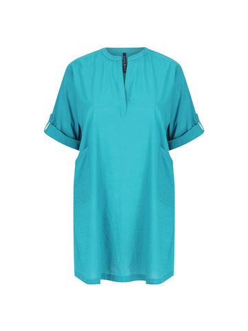 Cotton Over Shirt Ocean