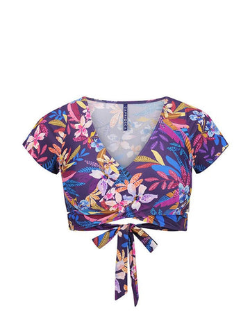 Majorca Wrap Crop Top