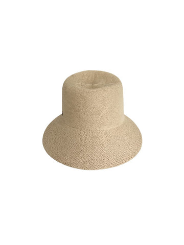 Natural Wide Brim Travel Hat