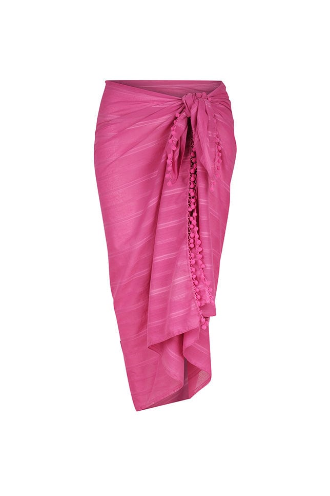 Ghost mannequin pink sarong