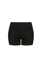 black boyleg swimwear pants
