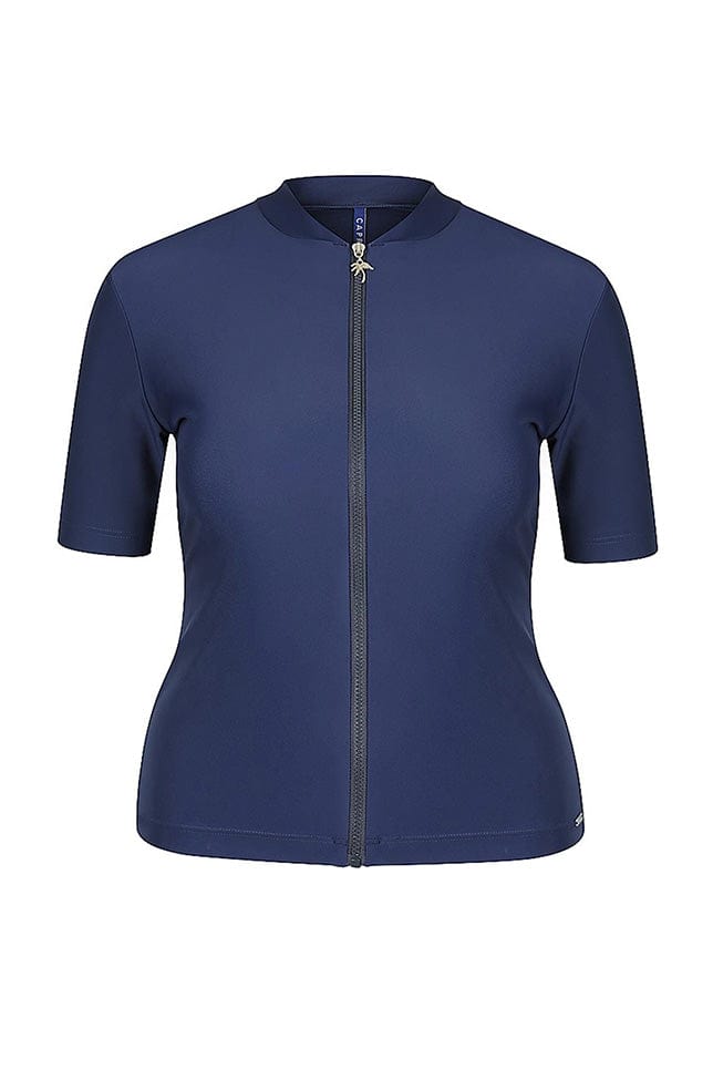 Zip Front Rash Vests | Capriosca Swimwear