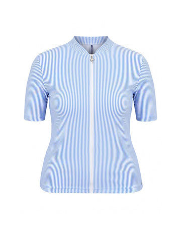 Sailor Blue Short Sleeve Rash Vest