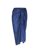 Ghost mannequin navy sarong