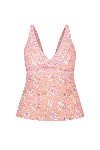Seychelles V Neck Tankini Top