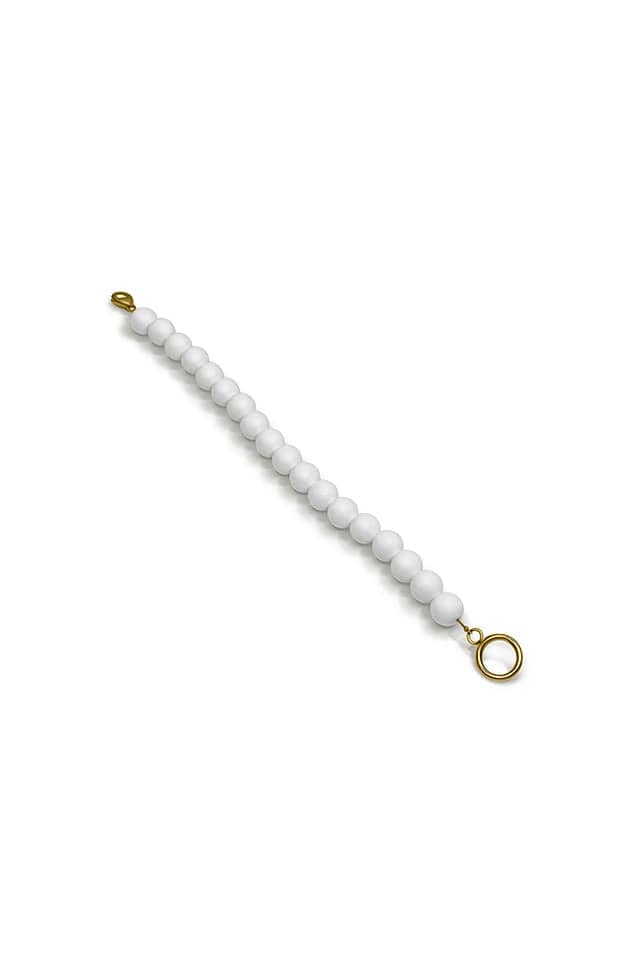 White beaded handmade necklace Australia