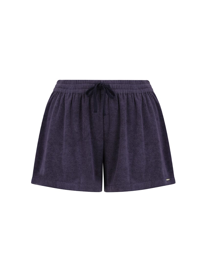 Ghost mannequin navy shorts