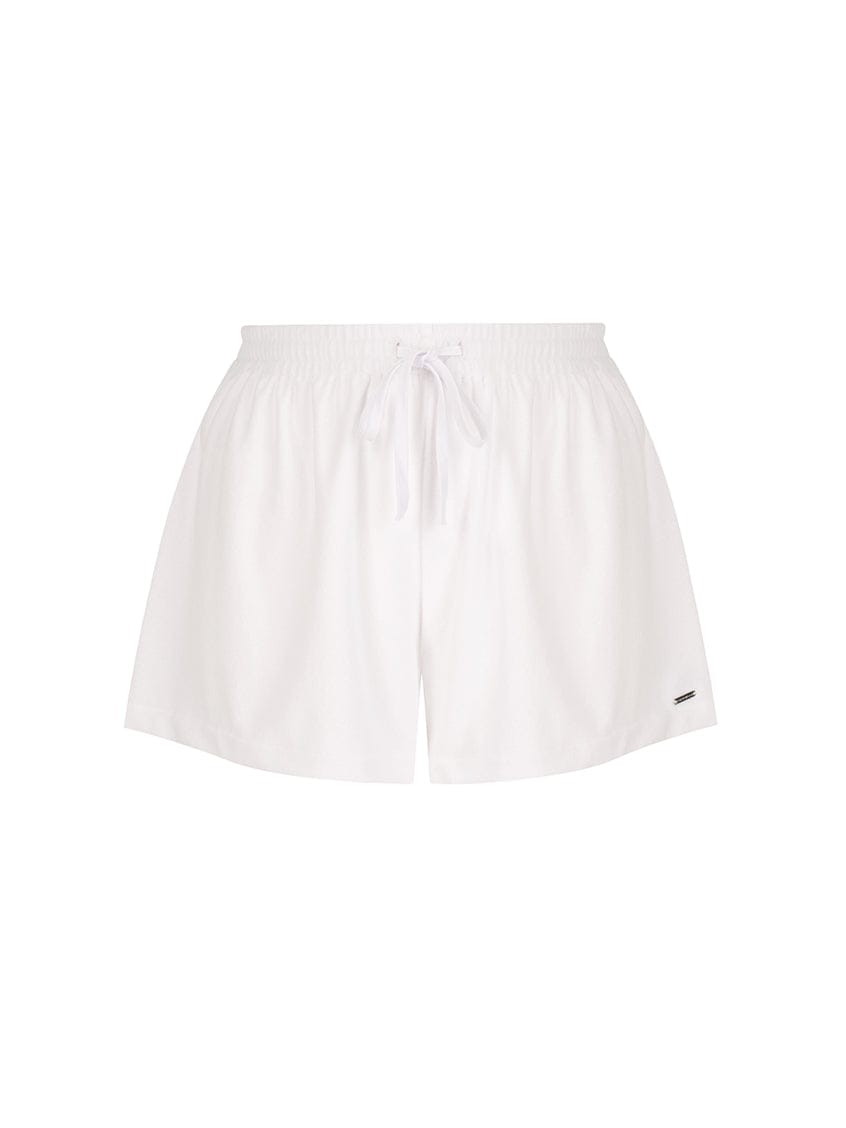 Ghost mannequin white shorts