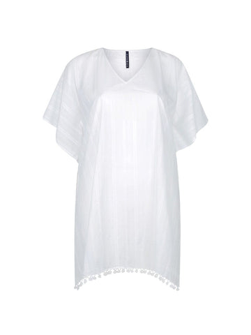 White Cotton Kaftan