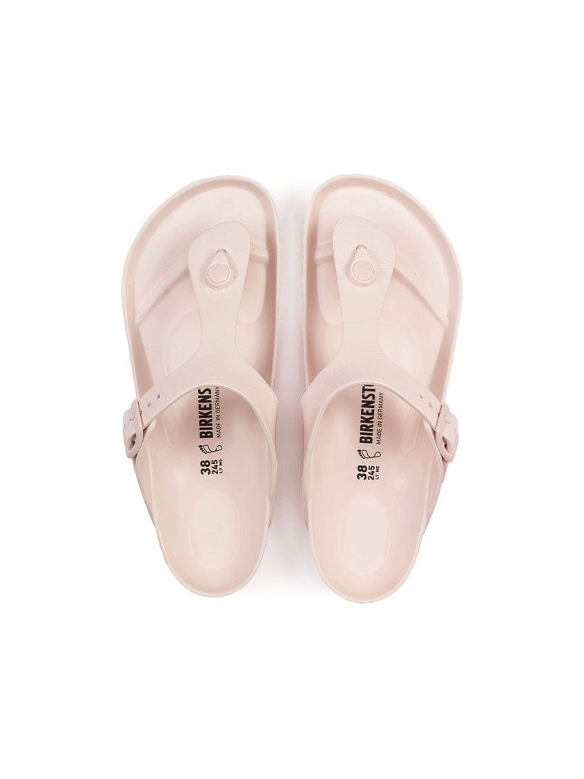 pair of light pink sandals