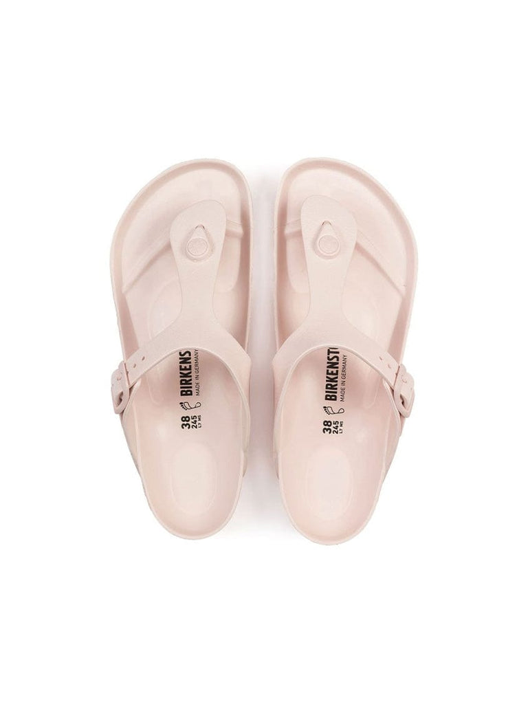 pair of light pink sandals