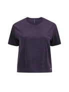 navy terry towelling top