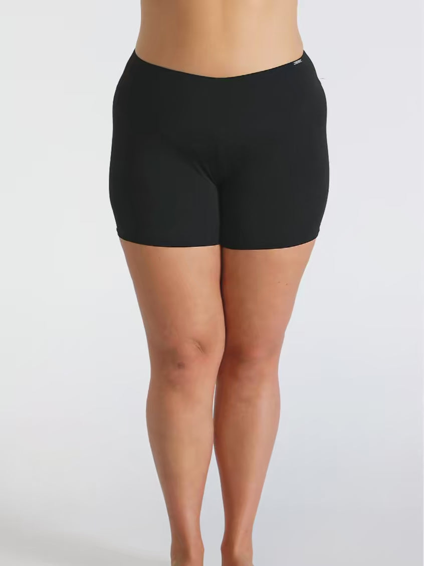 Model in boyleg chlorine resistant pant