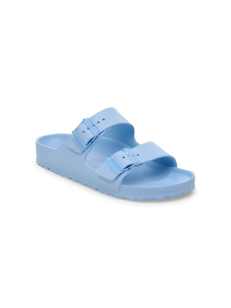 Blue sandal on a white background