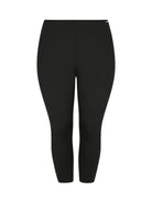 black chlorine resistant swim tights