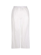 long white cotton pants