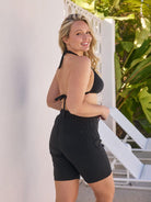 plus size black board shorts
