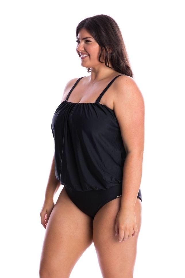 black swimsuit for small bust