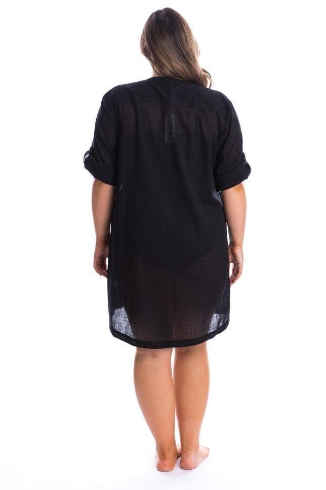 black overshirt