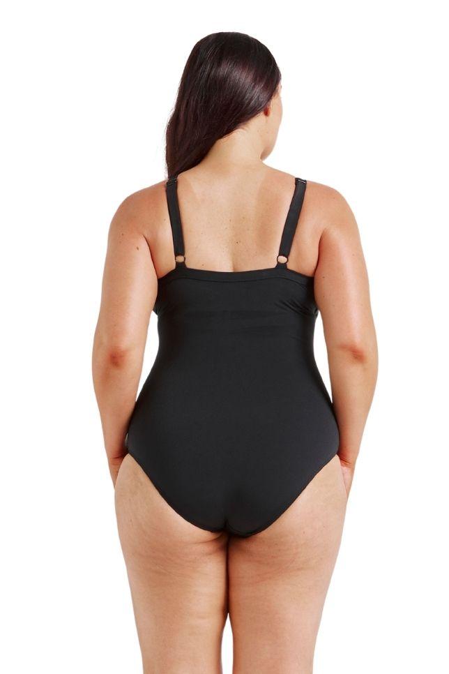 chlorine resistant swimwear with bust support