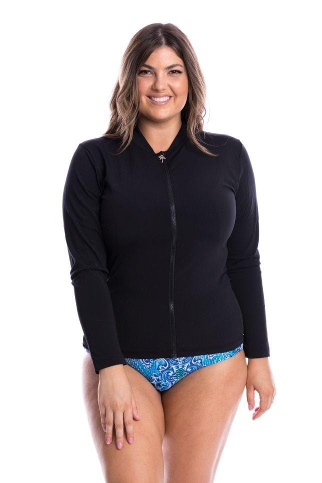 black rash vest womens