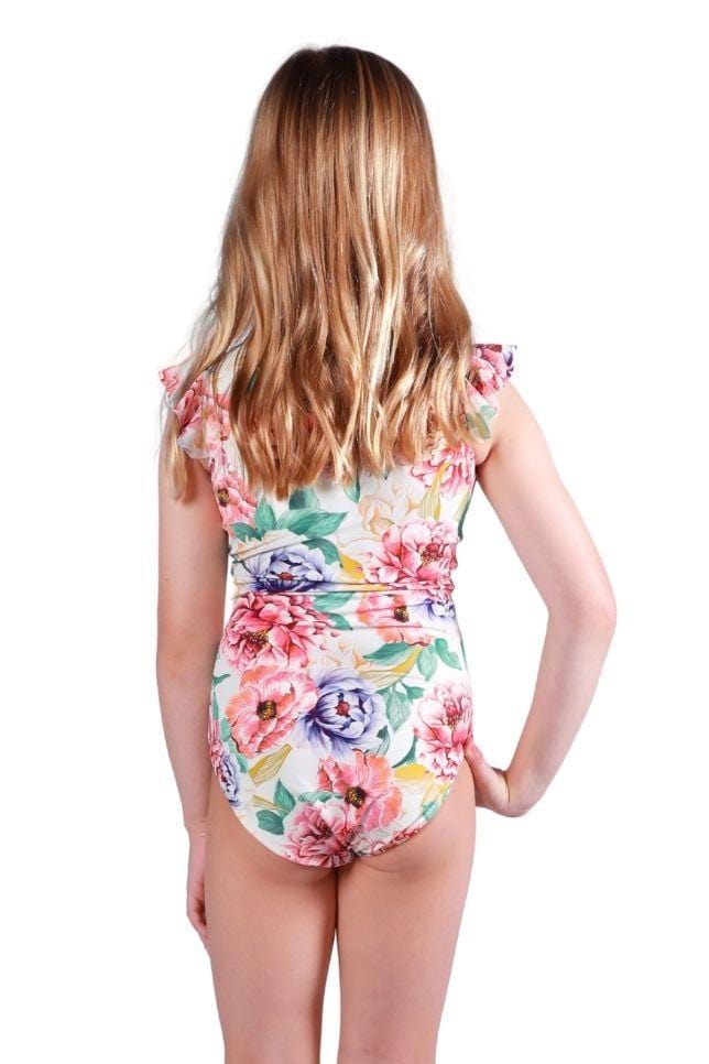 childrens sunsuit floral